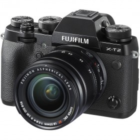FUJIFILM X-T2 Mirrorless Digital Camera ( Black / Graphite Silver )